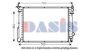 AKS DASIS 180034N Radiator, engine cooling
